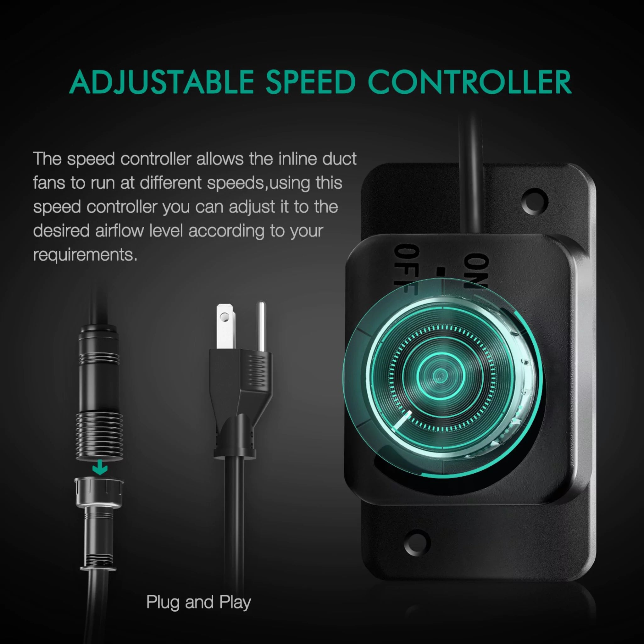 Mars Hydro Rohrventilator 100mm SC