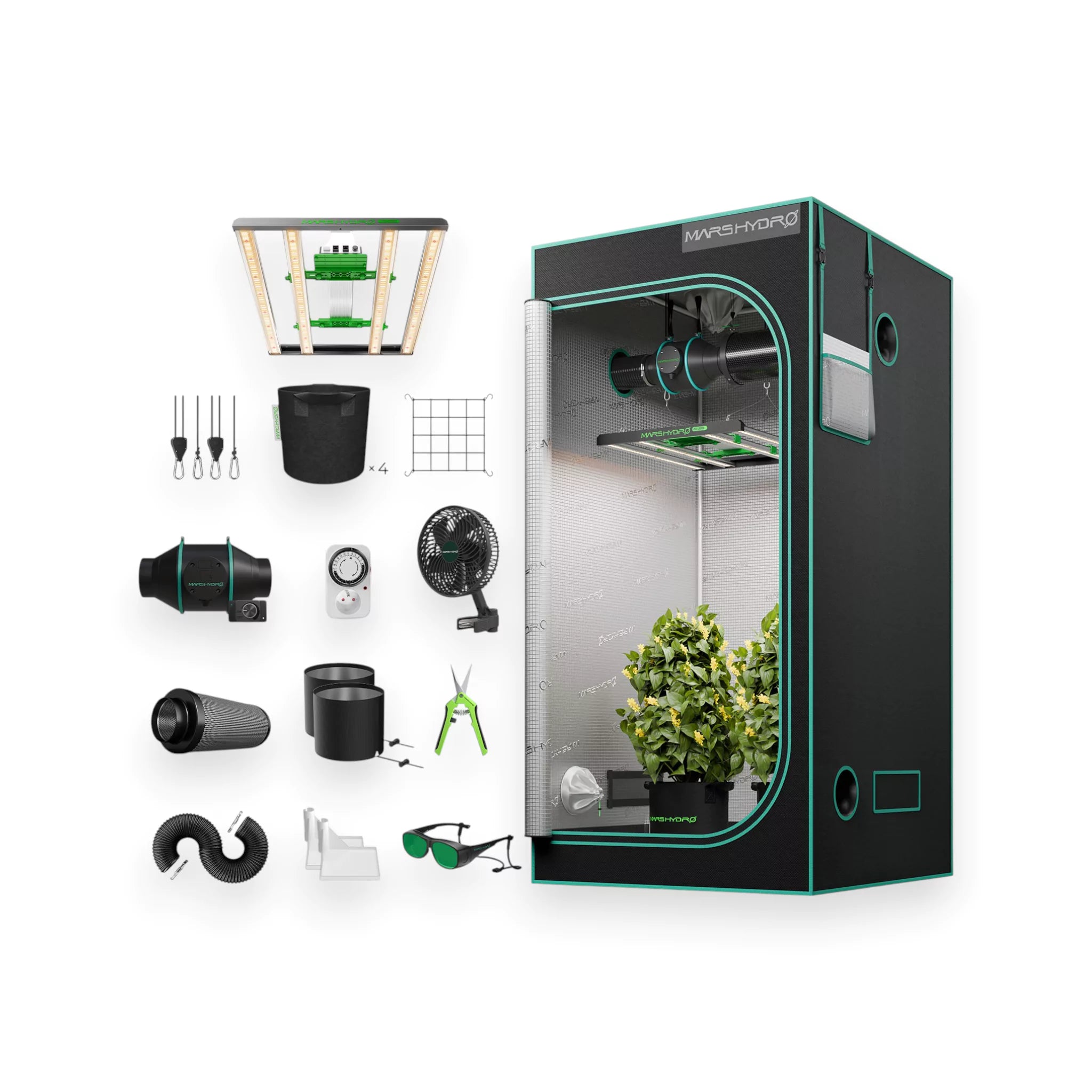 Mars Hydro Growbox-Set FC-3000 EVO