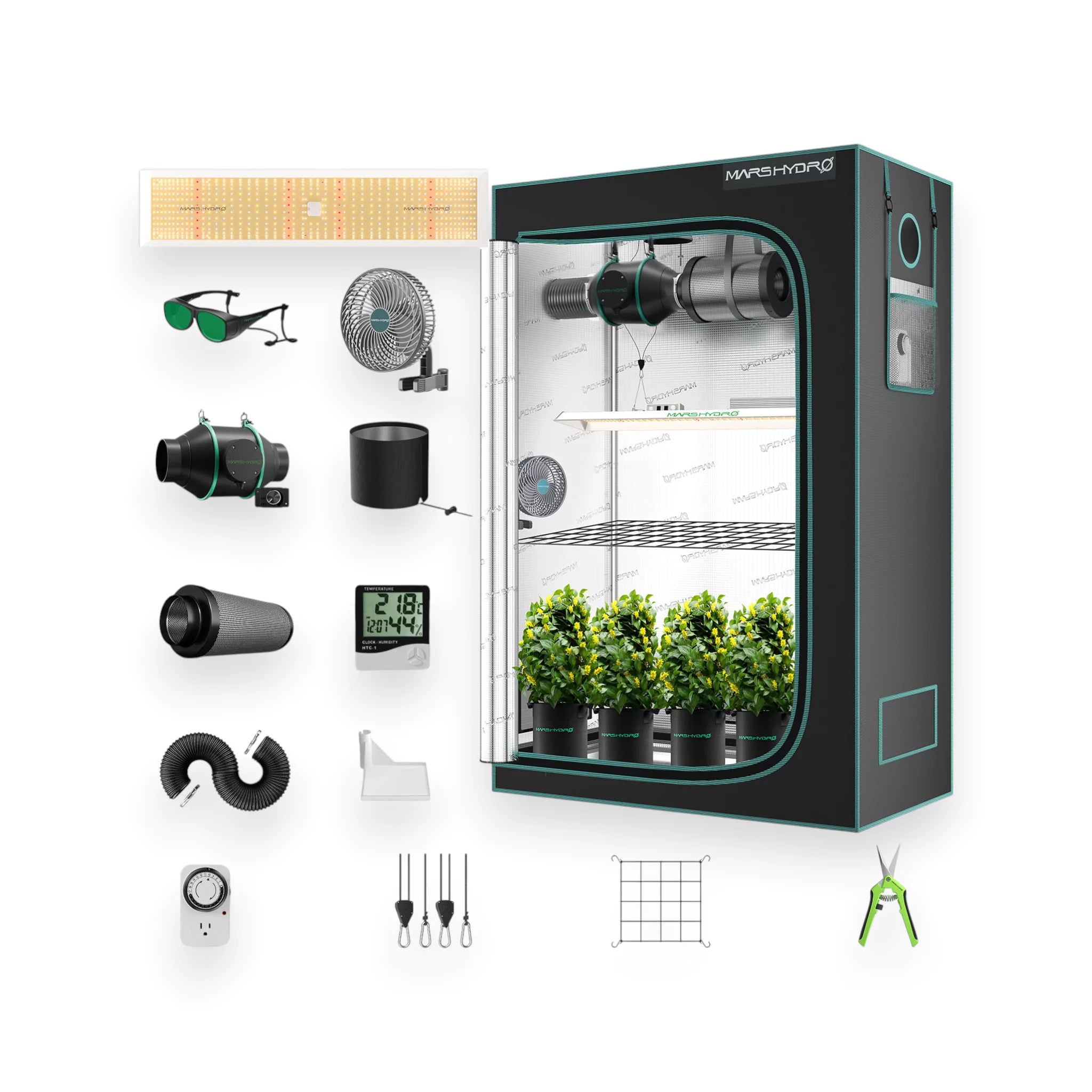 Mars Hydro Growbox-Set TSL-2000