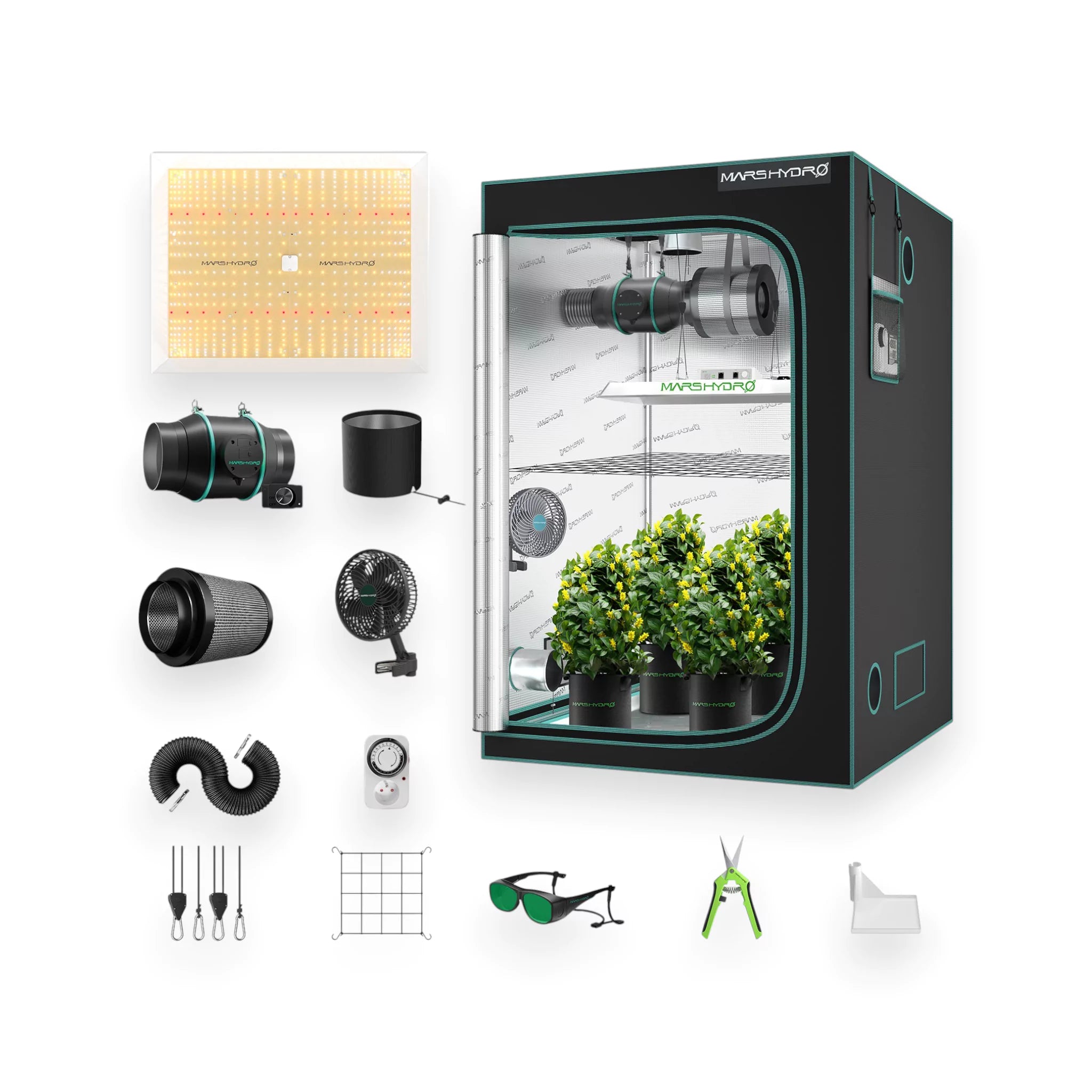 Mars Hydro Growbox-Set TSW-2000