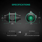 Mars Hydro Rohrventilator 100mm CP