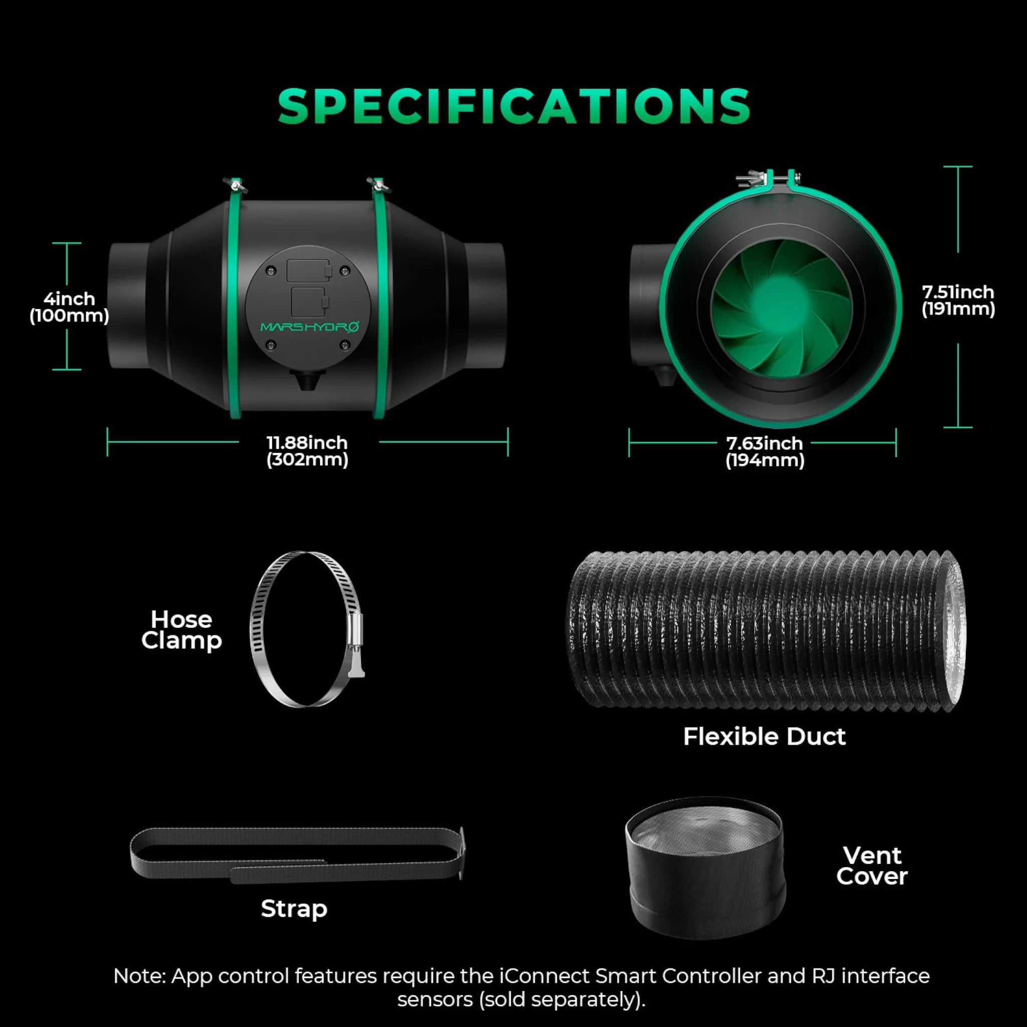 Mars Hydro Growbox-Set TS-600