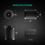 Mars Hydro Aktivkohlefilter 150mm