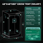 Mars Hydro Growbox 120x120x200cm
