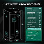 Mars Hydro Growbox 60x60x140cm