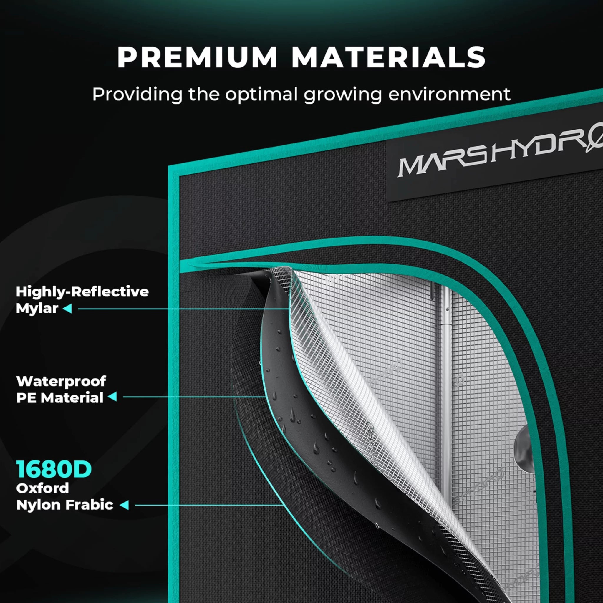 Mars Hydro Growbox 80x80x160cm